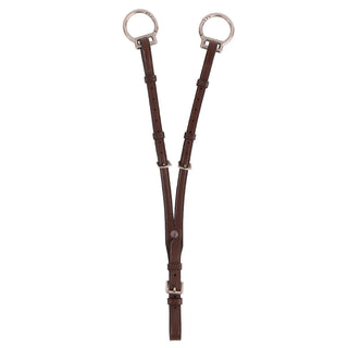 TRUST Helsinki martingaalvork zilveren gespen Bruin Bruin