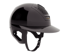Freejump Helm Voronoï met Temple Protection Gloss Zwart Zwart