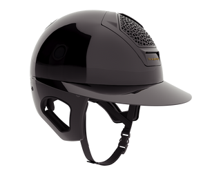 Freejump Helm Voronoï met Temple Protection Gloss Zwart