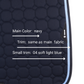 Equiline zadeldekje Octagon small Trim Custom Made