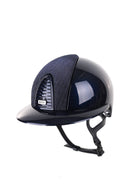 Kep Italia Paardrijhelm Cromo 2.0 Polish Polo Klep Blauw Galassia Insert