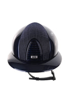 Kep Italia Paardrijhelm Cromo 2.0 Polish Polo Klep Blauw Galassia Insert