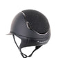 Samshield 2.0 Paardrijhelm Miss Shield Shadowmatt Crystal Fabric Zwart