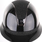 Samshield 2.0 Paardrijhelm Miss Shield Shadowglossy Crystal Fabric Zwart