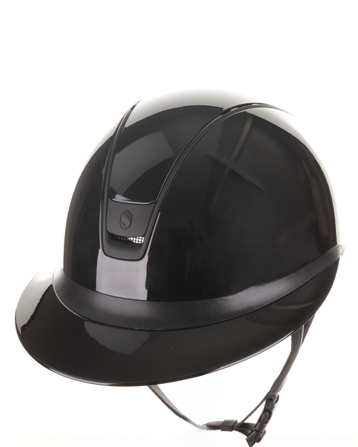 Samshield 2.0 Paardrijhelm Miss Shield Shadowglossy Darkline Zwart