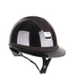 Samshield 2.0 Casque d'équitation Miss Shield Shadowglossy Black Chrome Alcantara Noir