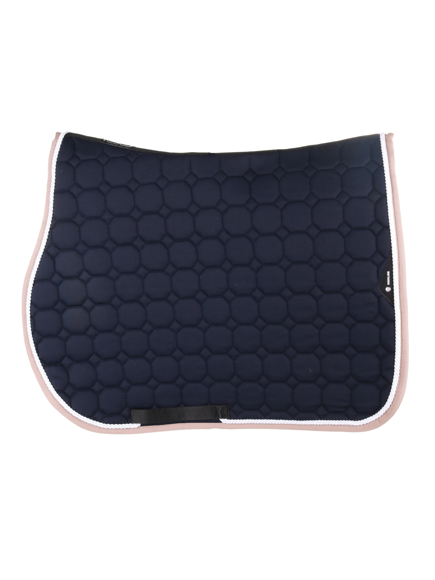 Equiline zadeldekje Octagon Navy-Beige