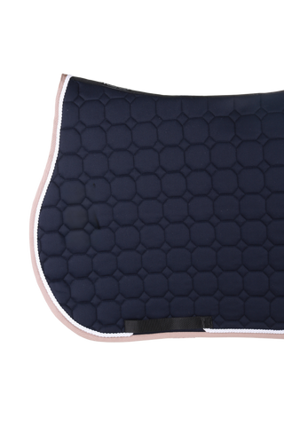 Equiline zadeldekje Octagon Navy-Beige