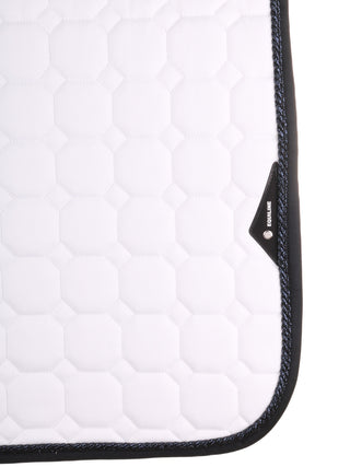 Equiline zadeldekje Octagon Wit-Navy