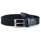 Equiline elastische gevlochten riem One Blauw