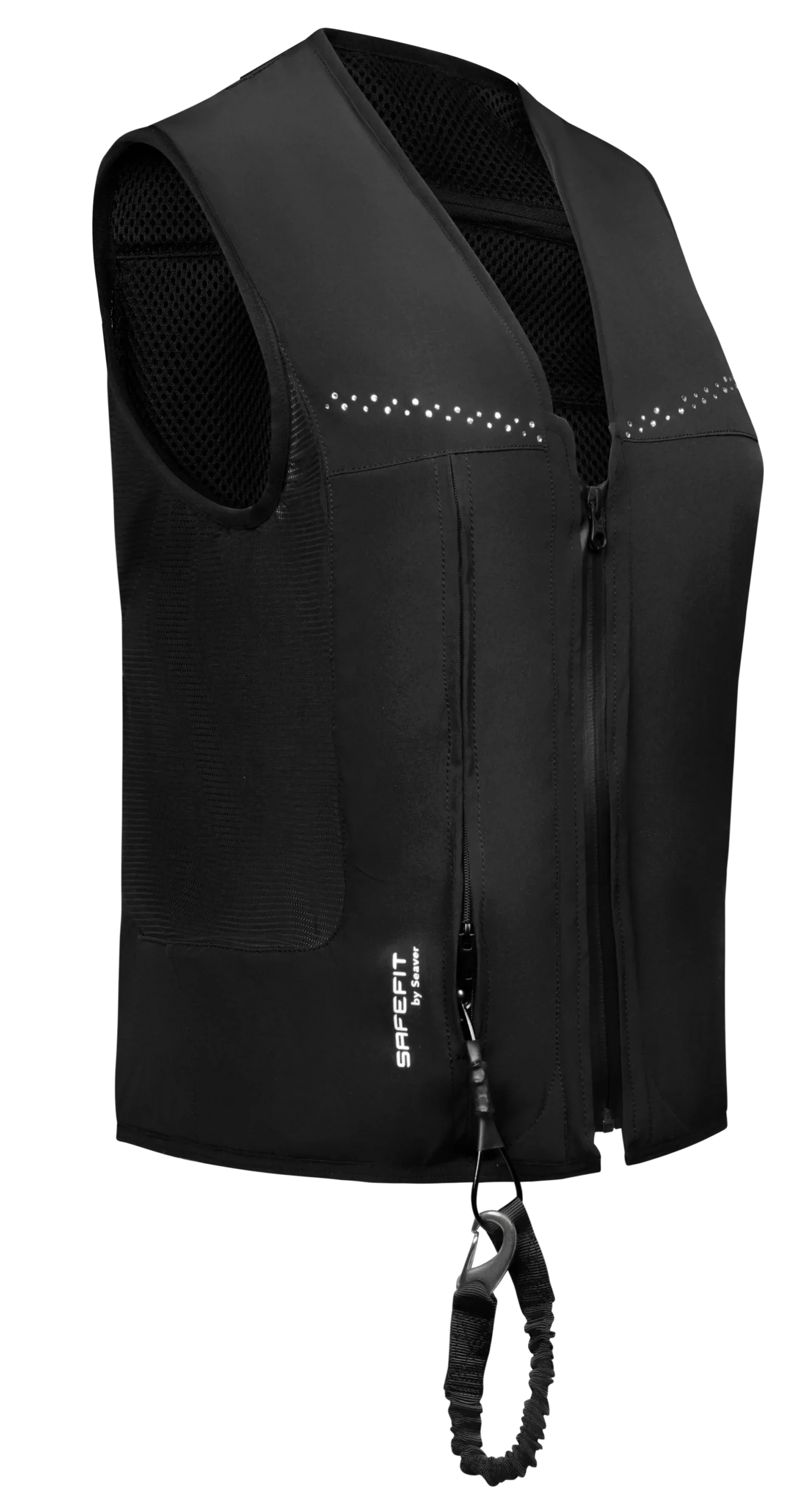 Seaver SAFEFIT airbag vest Victory Zwart