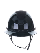 Samshield 2.0 Paardrijhelm Miss Shield Shadowglossy Flower Swarovski Zwart