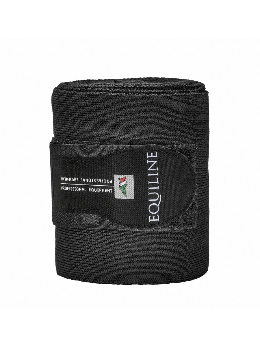 Equiline Stal bandages Stable zwart Zwart