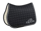 Equiline zadeldekje Outline springen zwart Zwart Springen