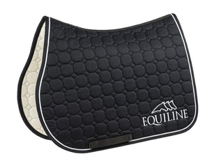 Equiline zadeldekje Outline springen zwart