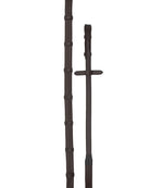 LJ Leathers Rubber grip teugels New Pro messing gesp Bruin Full