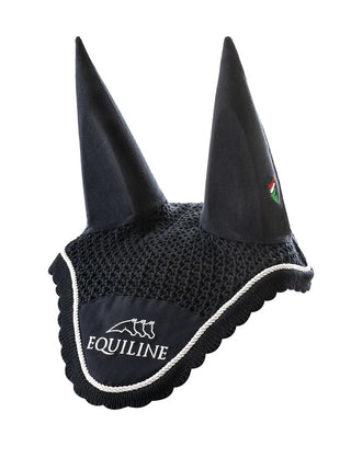 Equiline Bonnet anti-insectes Logo Outline bleu