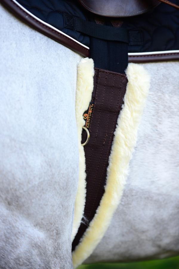Kentucky Horsewear nylon singel wolvoering bruin