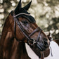 Kentucky Horsewear vliegenmuts Wellington leder geluiddempend - equi-exclusive