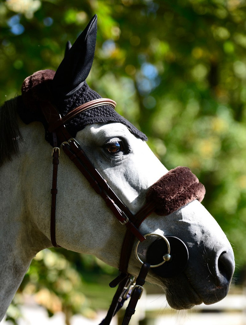 Kentucky Horsewear neusriembeschermer wol - equi-exclusive