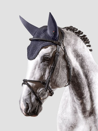 Equiline vliegenmuts geluiddempend pony Ned Donkerblauw