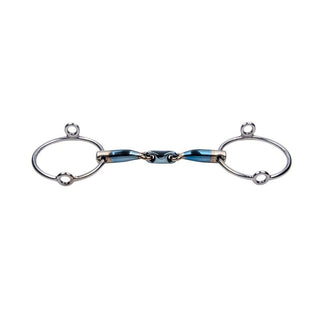 TRUST équitation Sweet Iron Double brisé Ophaal-morsure