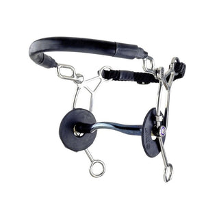 TRUST équitation Sweet Iron Hackamore combi long Medium Tongboog