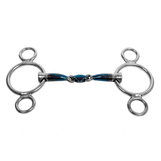 TRUST equestrian Sweet Iron Dubbelgebroken Pony 3-ring