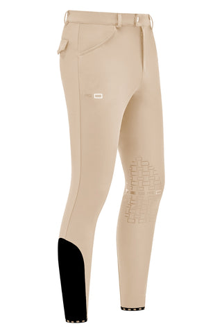 RG rijbroek knie grip heren beige