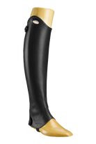 Parlanti Passion Minichaps buffelleder Zwart Zwart