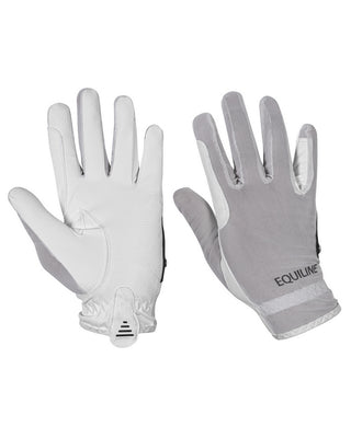 Gants d'équitation Equiline Summer Glove Blanc