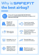 Seaver SAFEFIT airbag vest Navy